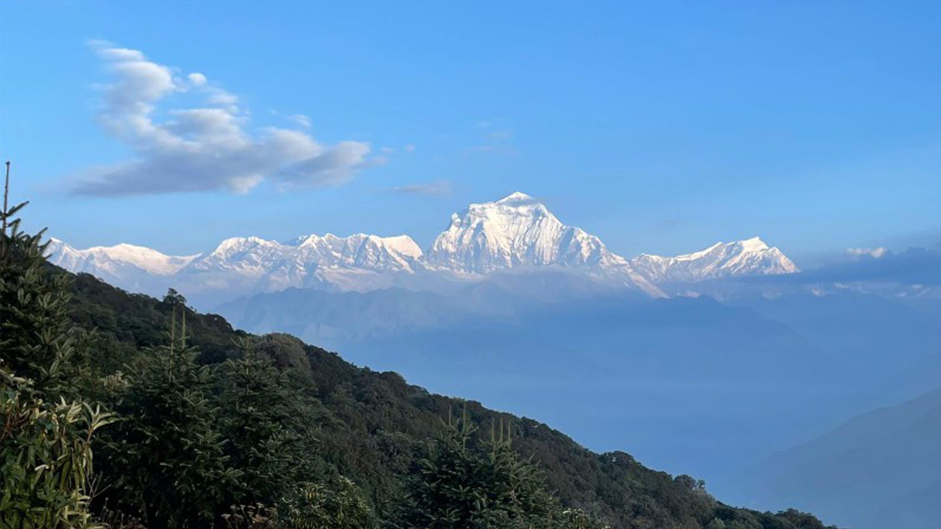 Annapurna Base Camp with Poon Hill Trek 9 days view