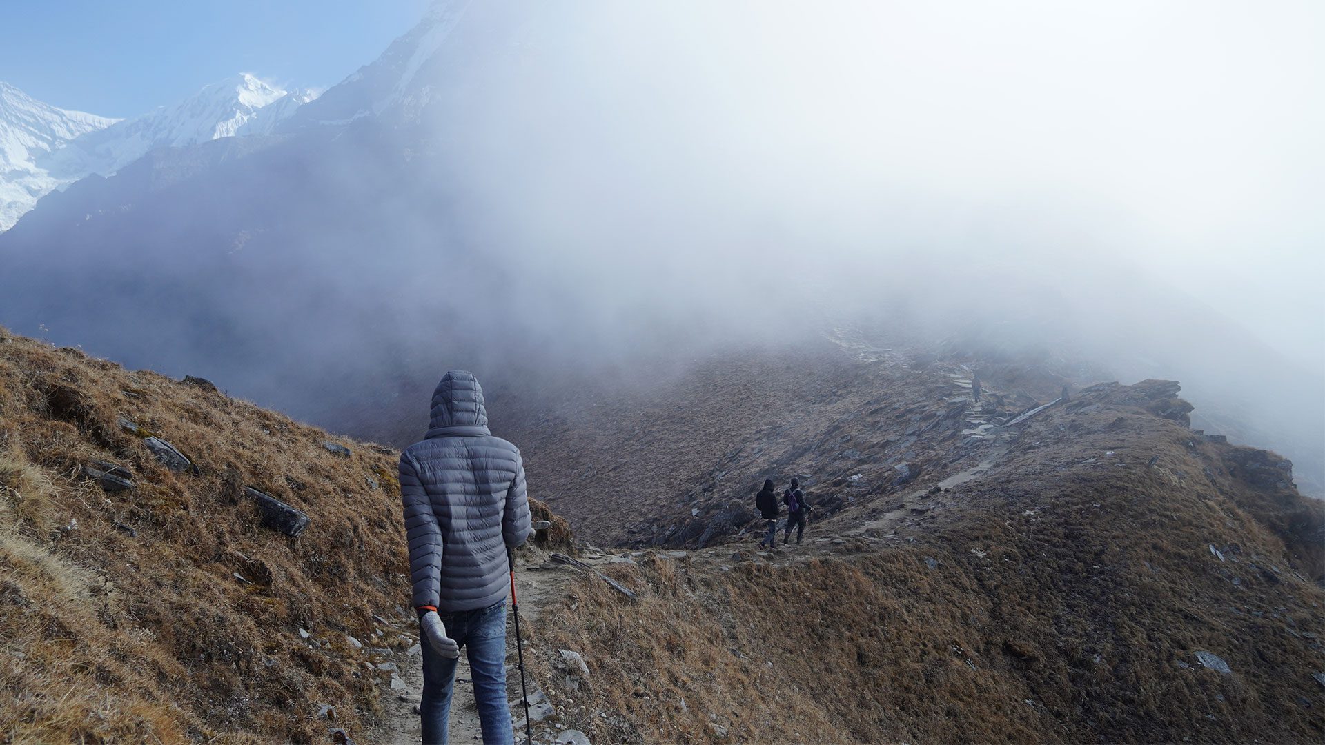on the mardi himal trek 5 days