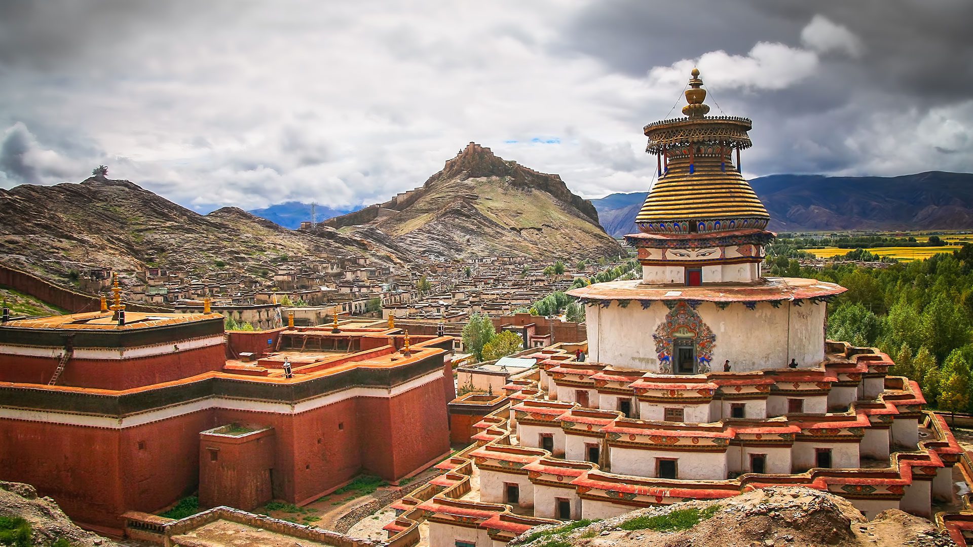 Tibet Tour with Everest Base Camp monastry