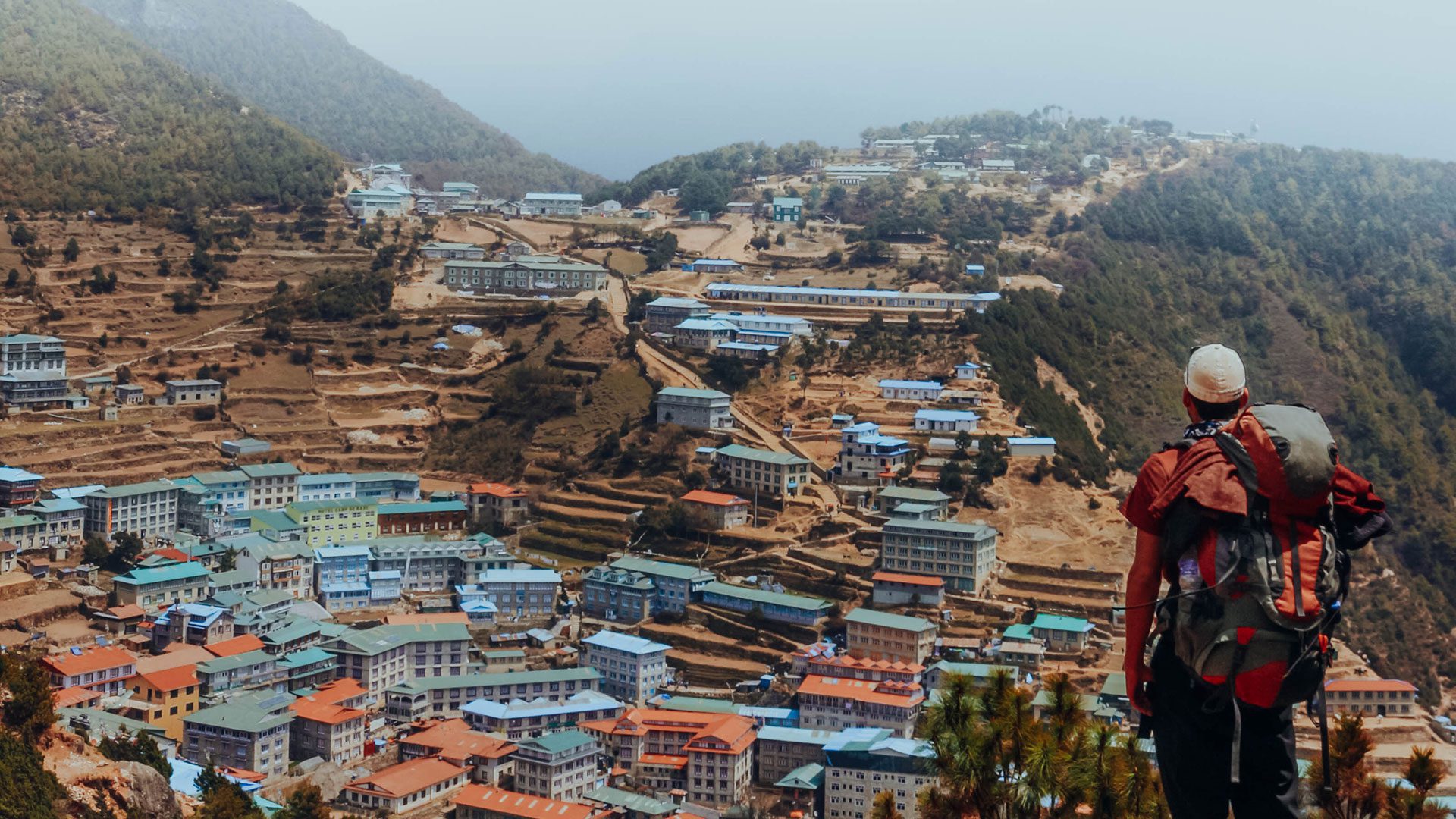 Namche Bazzar during Everest Base Camp Trekking