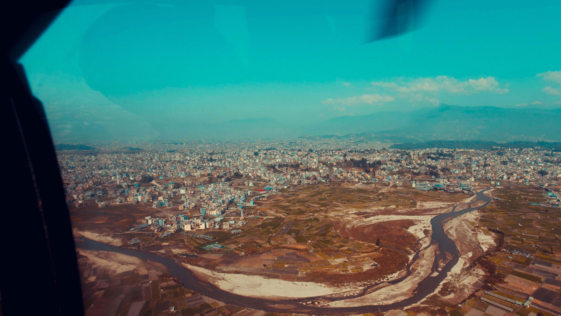 Scenery during Everest Base Camp Helicopter Return Trek in Nepal