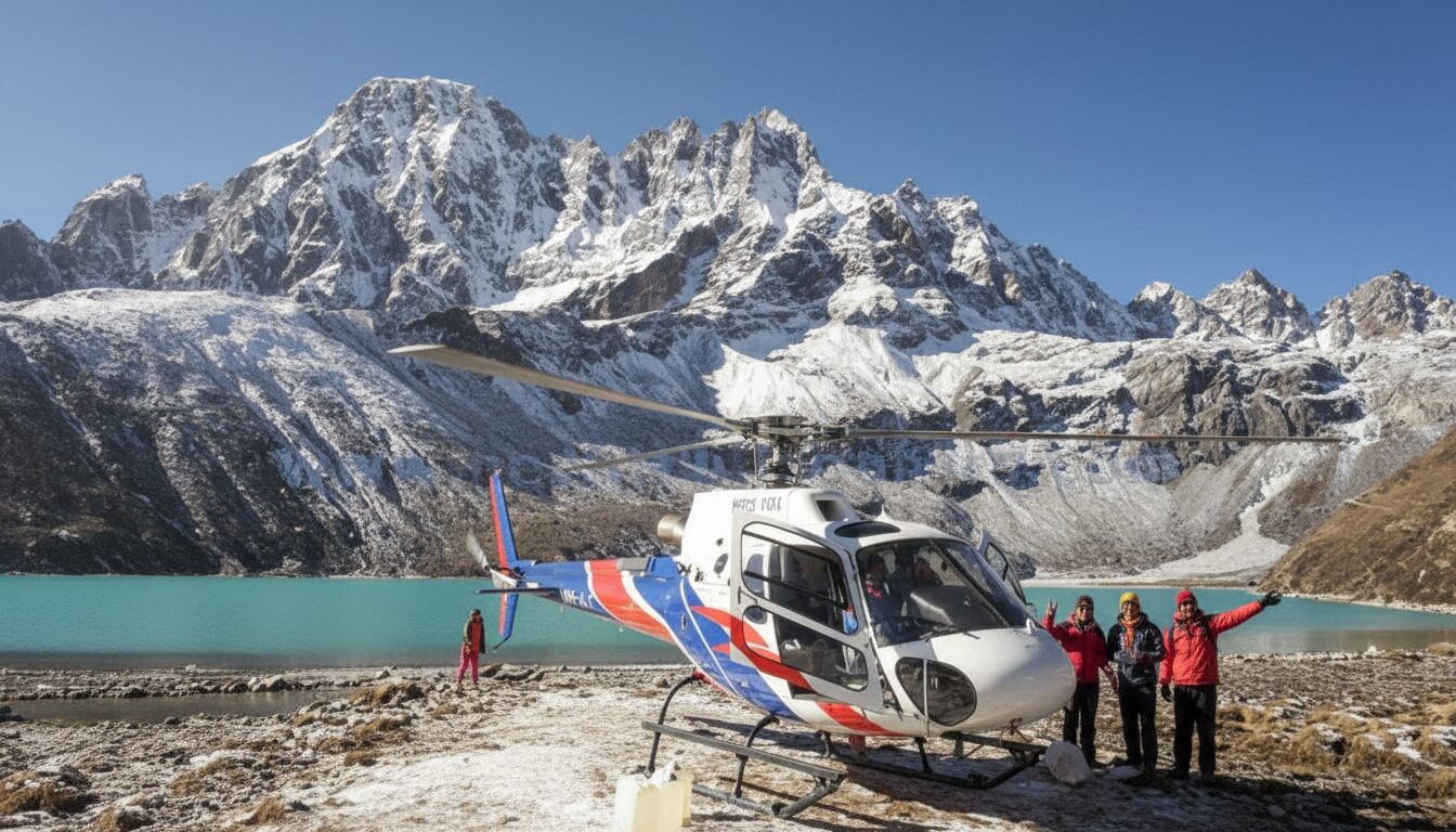Heli EBC Gokyo