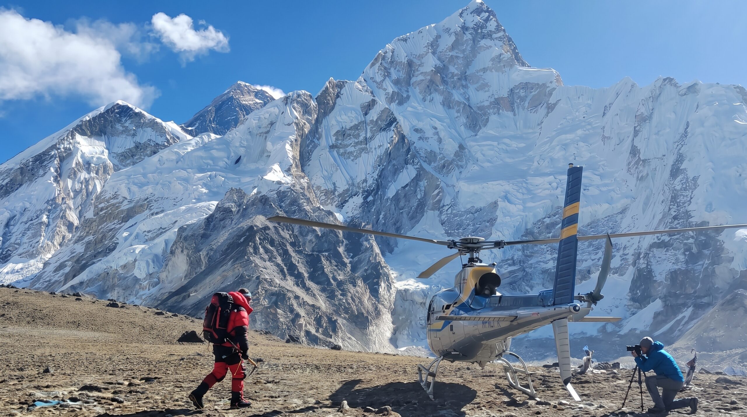 Amazing view of the mount everest