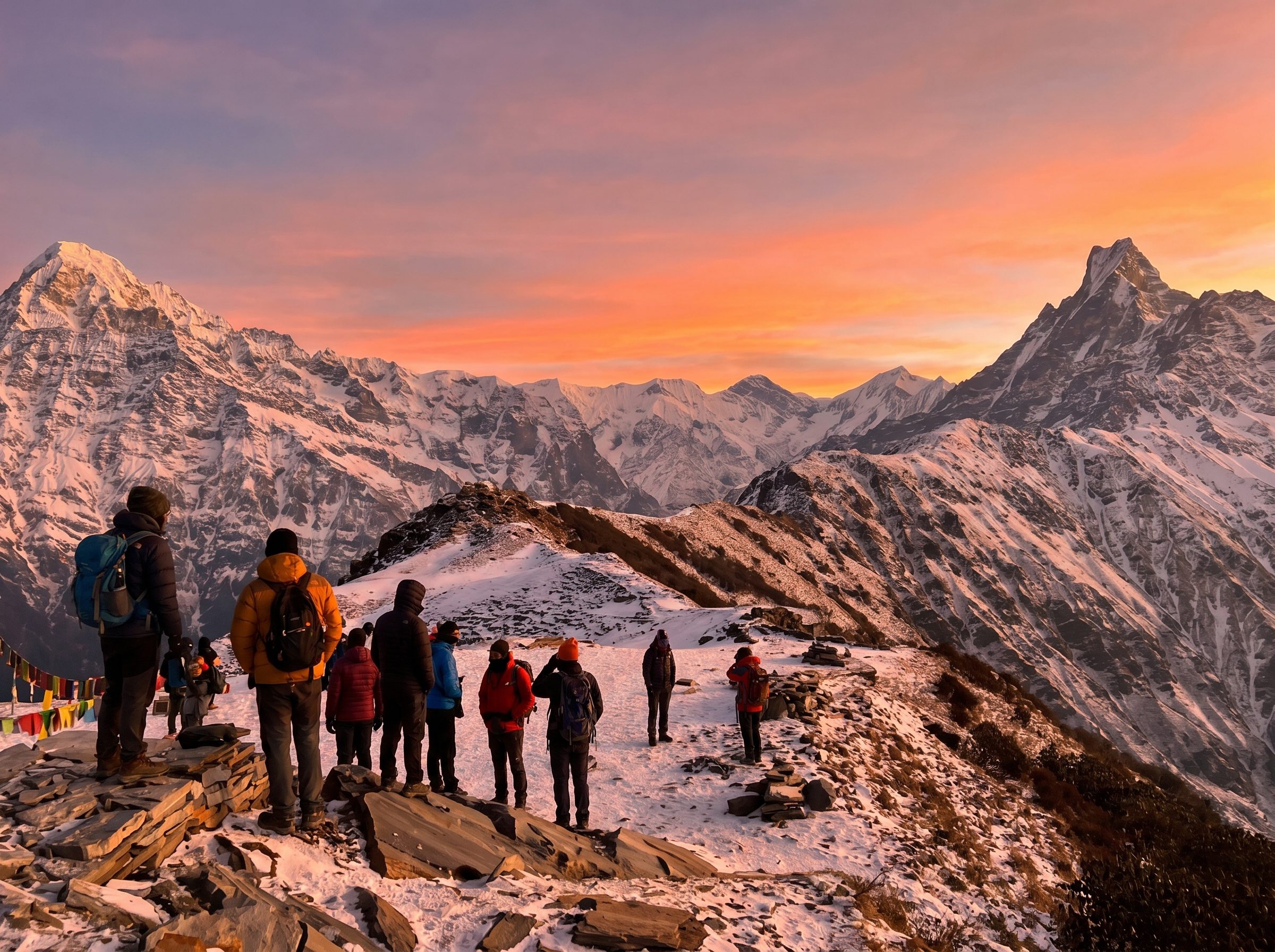 Best season for Mardi Himal Trek with clear mountain views