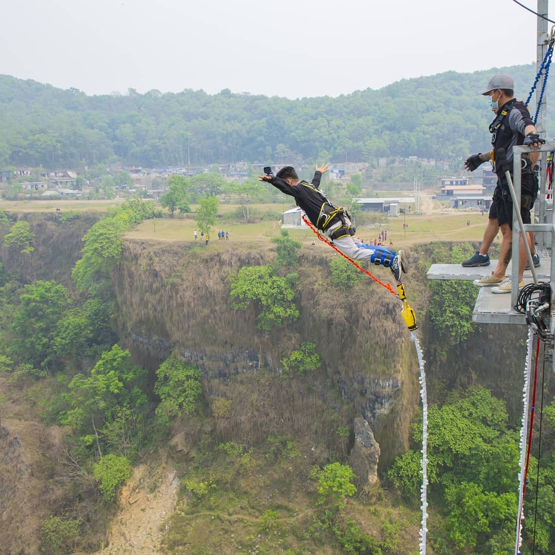 Bungee Jumping in Pokhara nepal