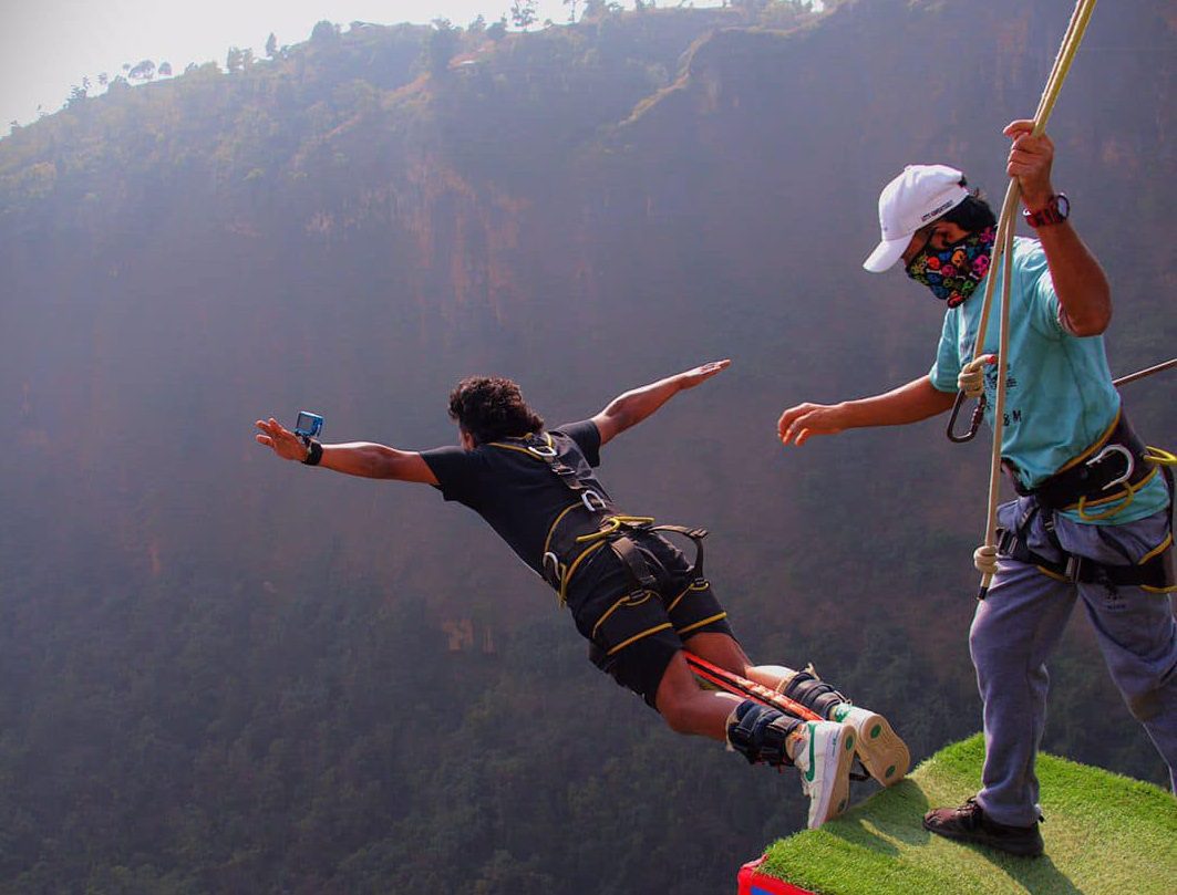 bungee jumping in pokhara thrill