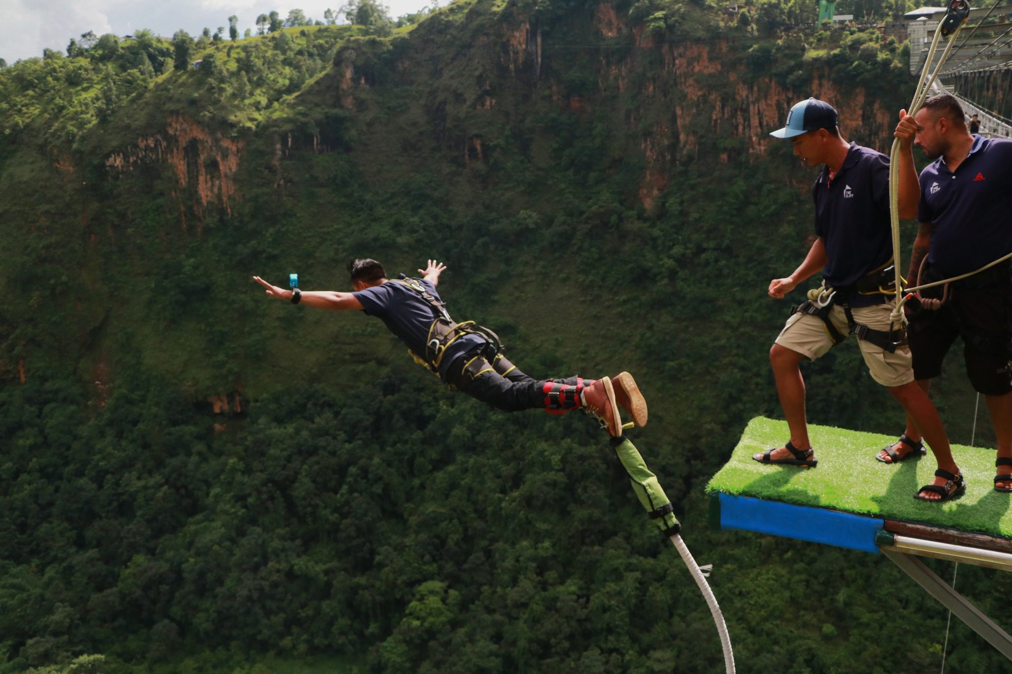 bungee jumping in pokhara nepal