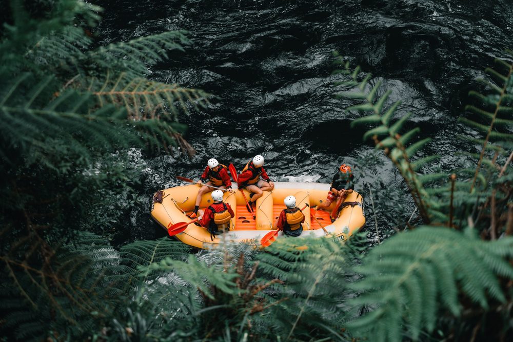 Bhote Koshi River Rafting aerial view