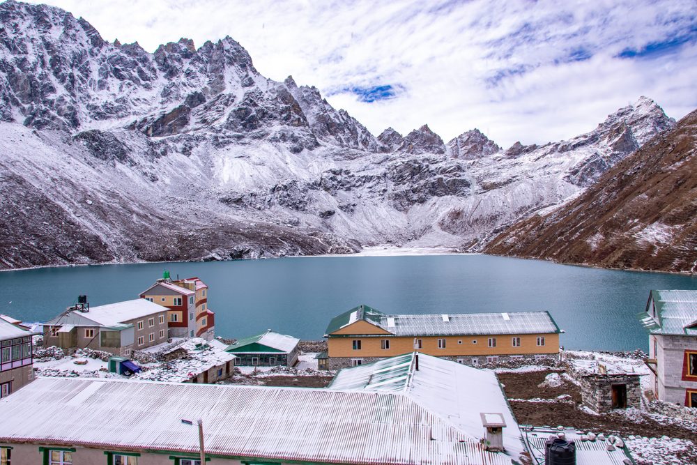 Gokyo Lake Helicopter Trek view