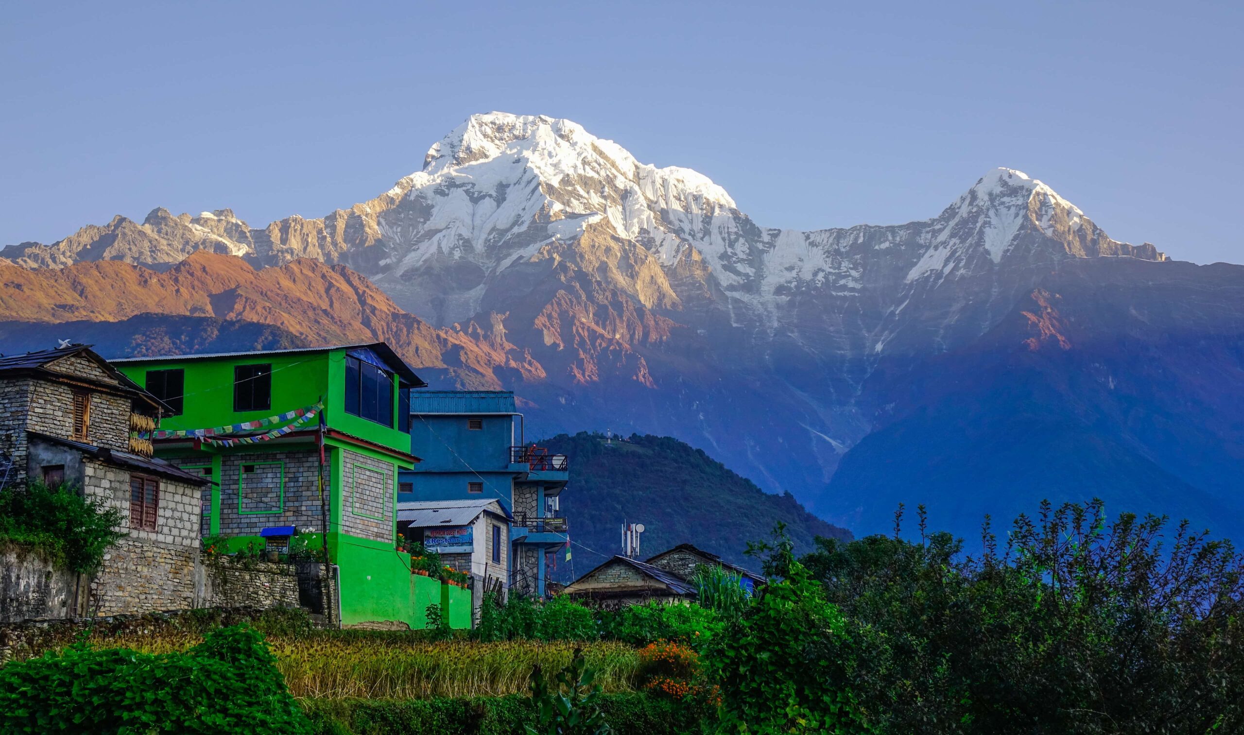 Khopra Danda Trek village