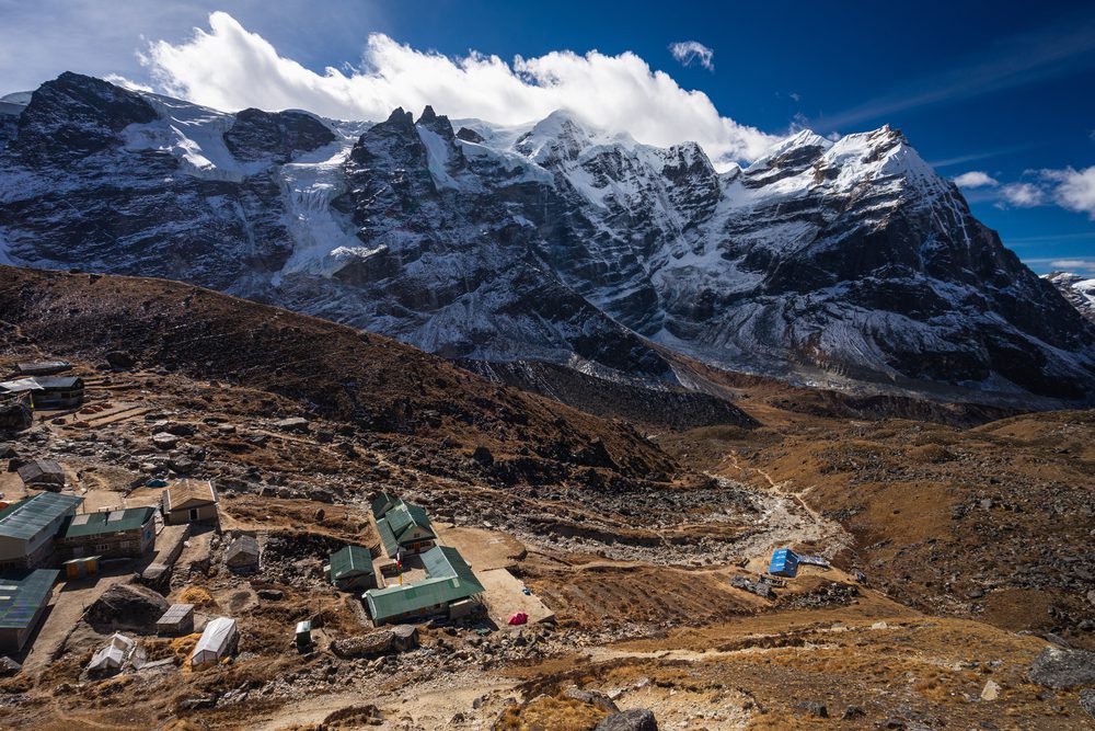 Amphu Lapche Pass Trek Village