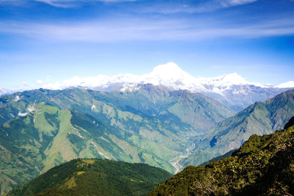 Khopra Danda Trek view