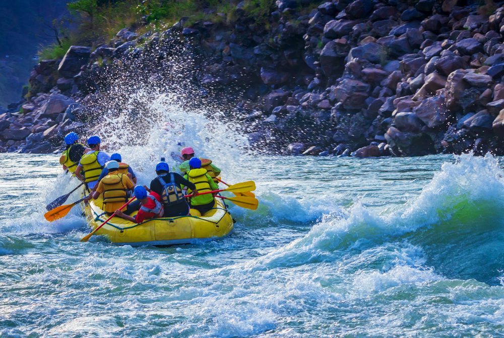 Marshyangdi River Rafting waves