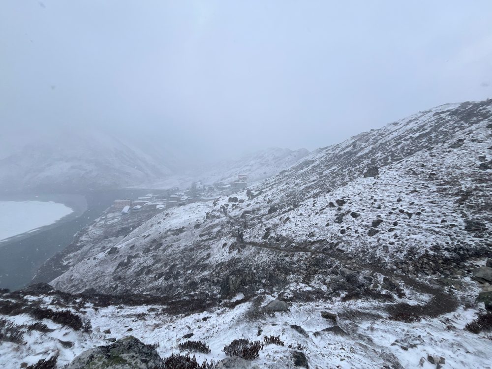 Gokyo Lake Helicopter Trek trail
