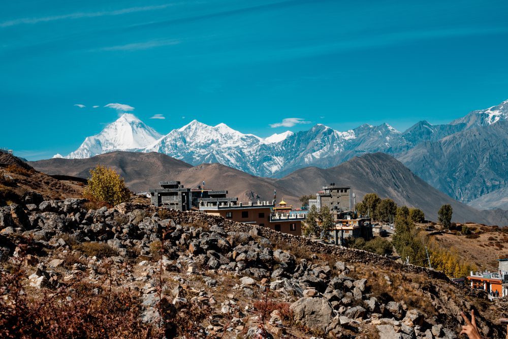 Muktinath Helicopter Tour scene