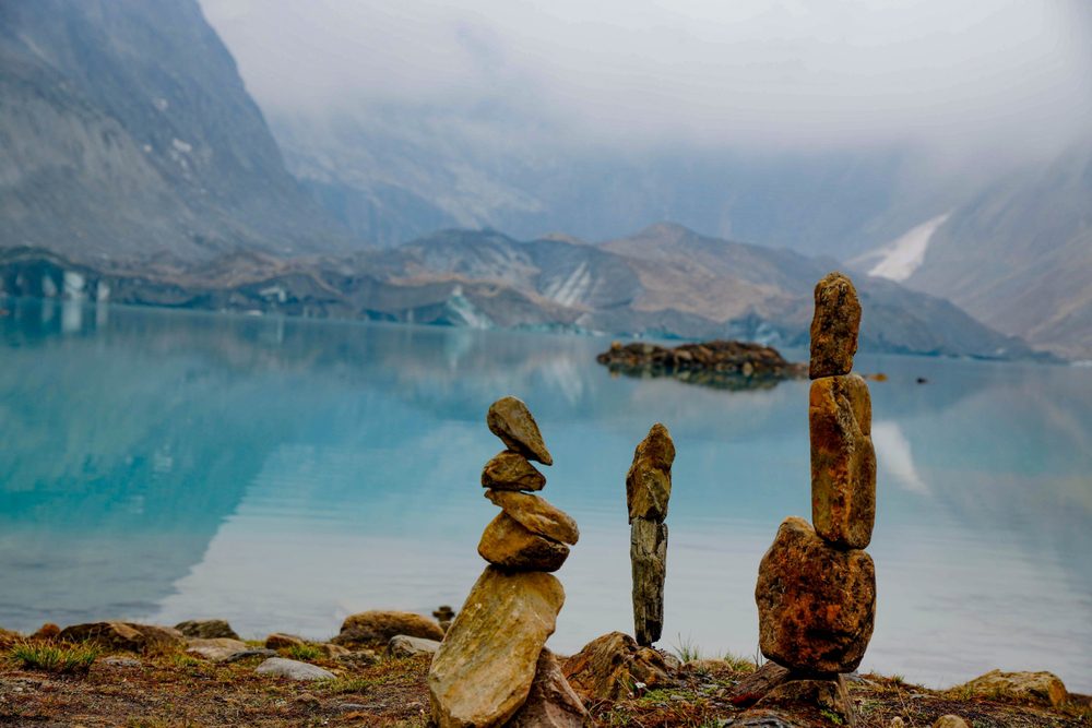 EBC with Gokyo Lake Trek landscape