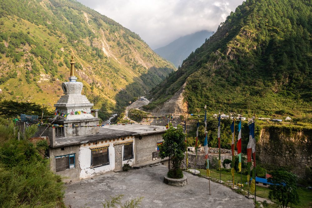 Gosaikunda Lake Trek shrine