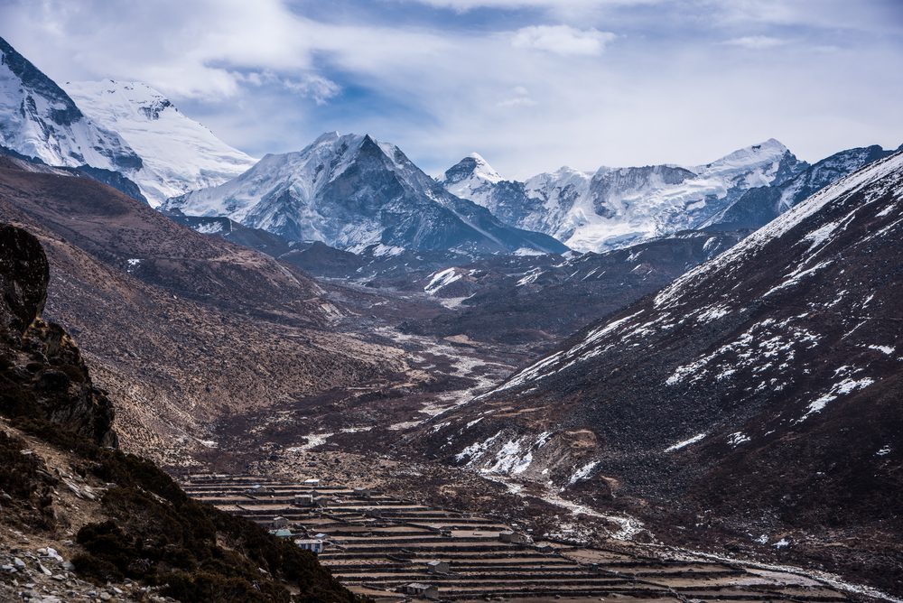 EBC with Island Peak Trek paranoma