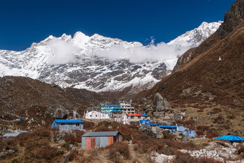 Helambu Short Trek village