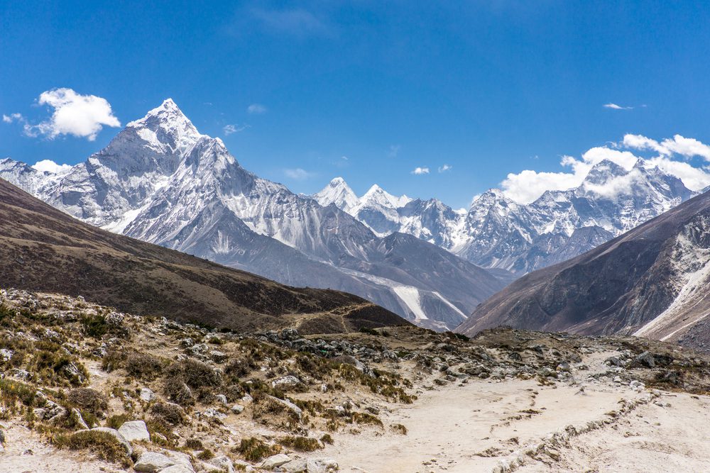 EBC with Island Peak Trek trail