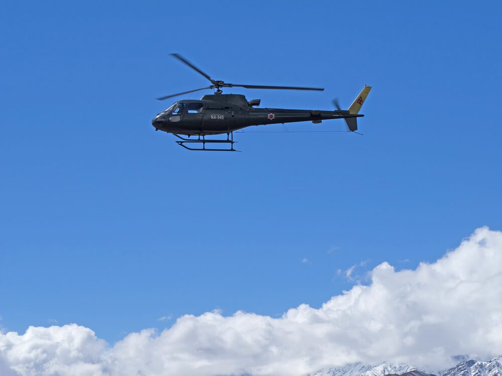 Muktinath Helicopter Tour view
