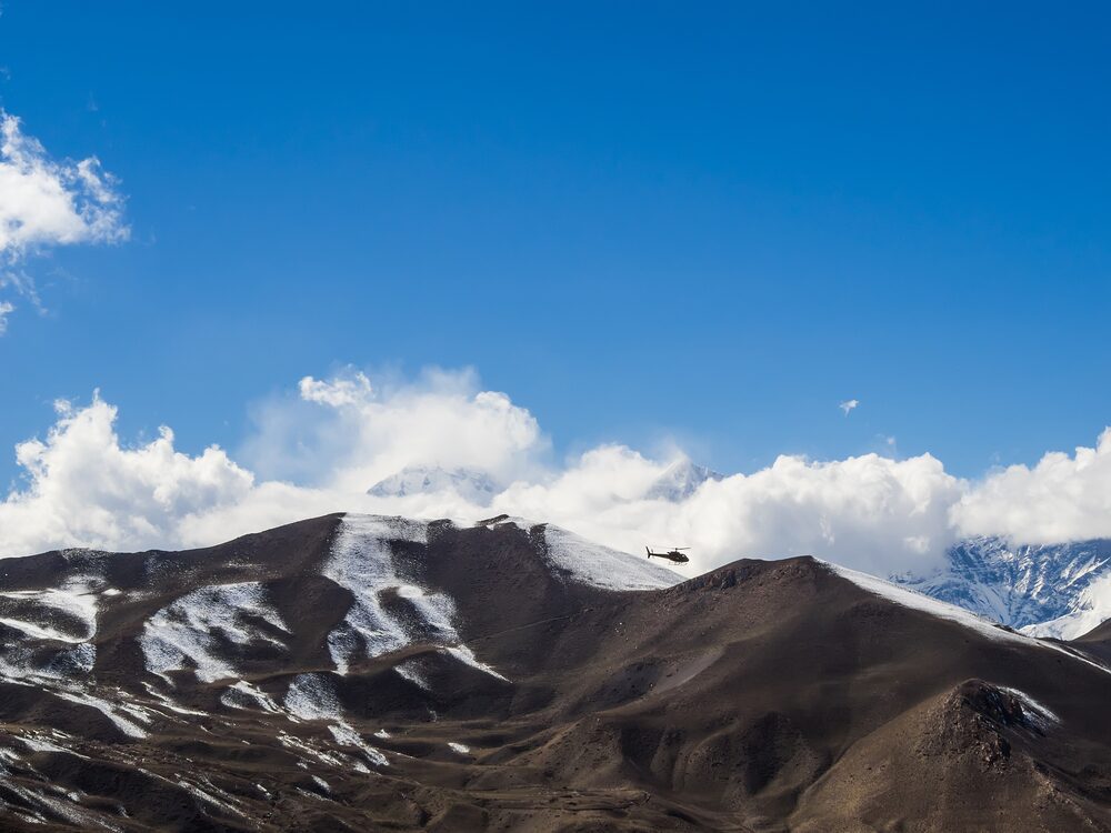 Helicopter Tour mountain