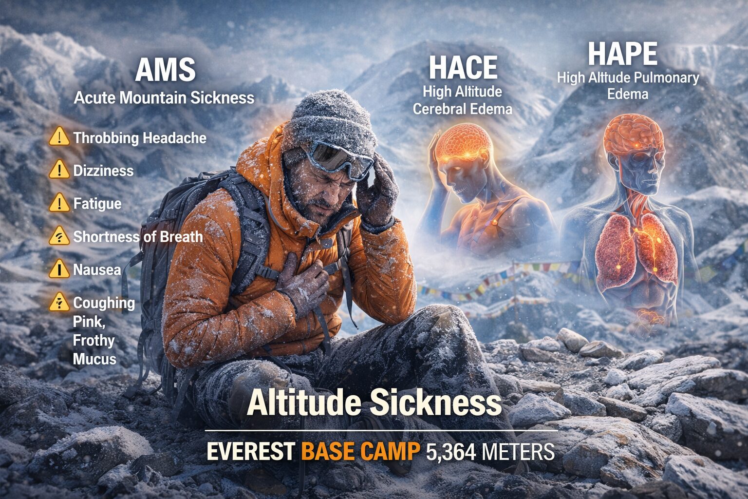 Everest Base Camp Altitude Sickness: Your Complete Guide to Prevention, Symptoms & Acclimatization