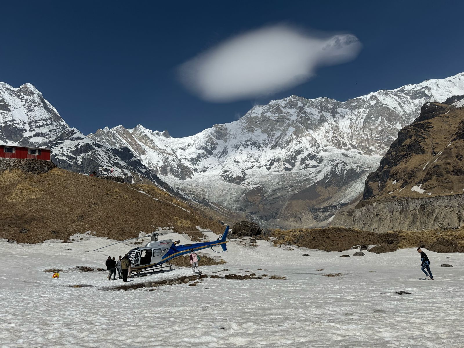 Annapurna Base Camp Helicopter Tour Family