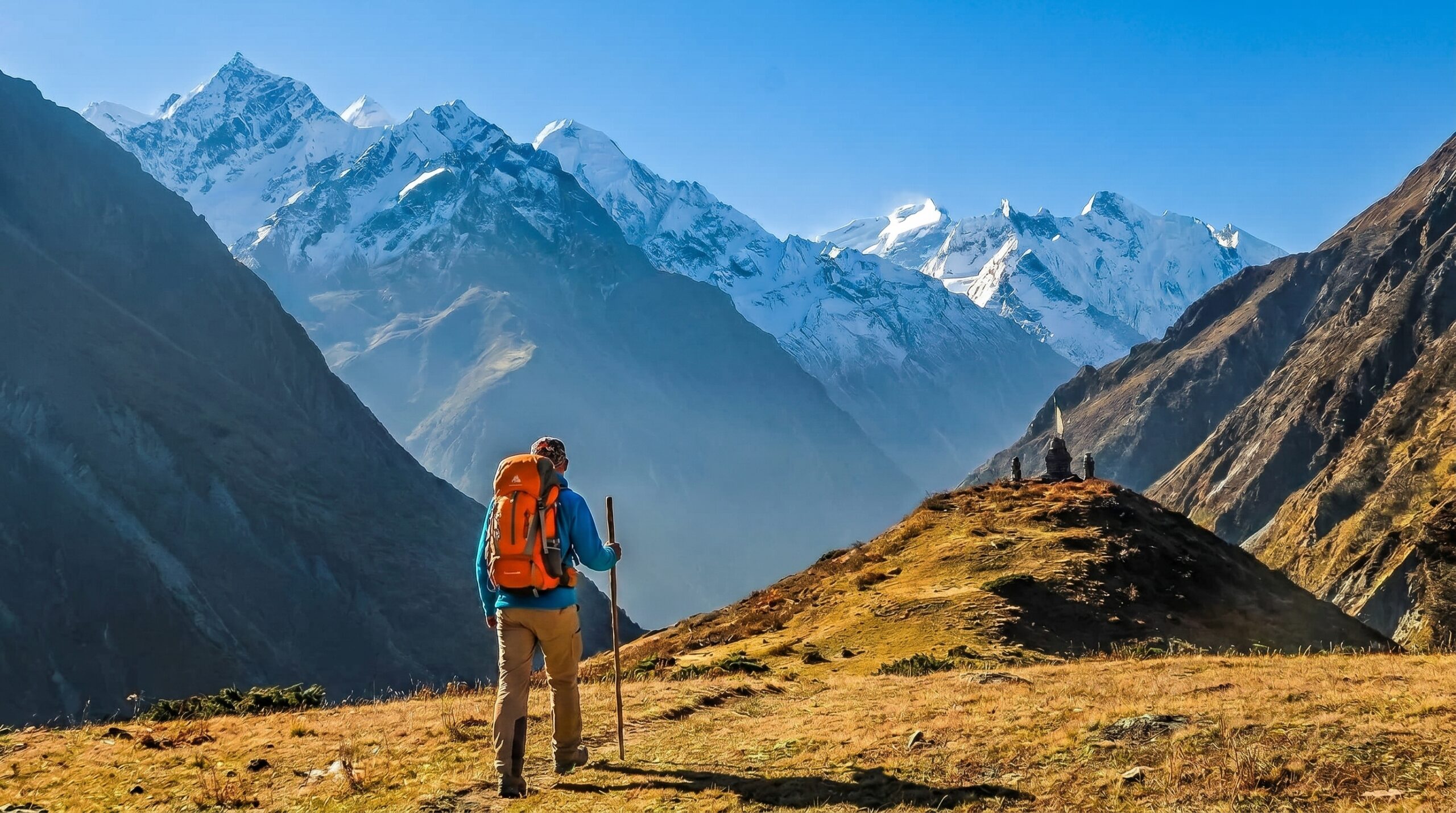 solo winter trek to everest base camp