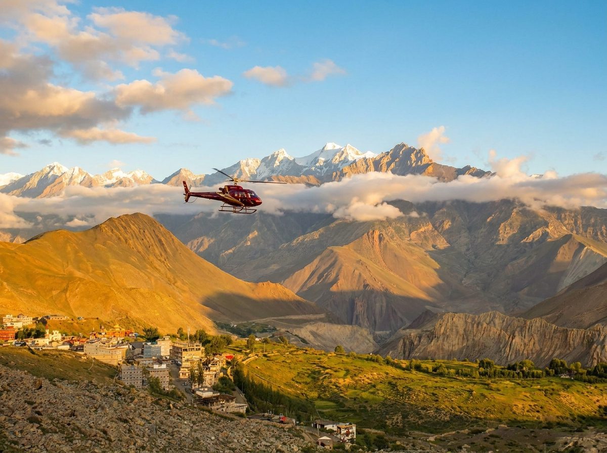Muktinath Helicopter Tour vs Road Journey: Which One Should You Choose?