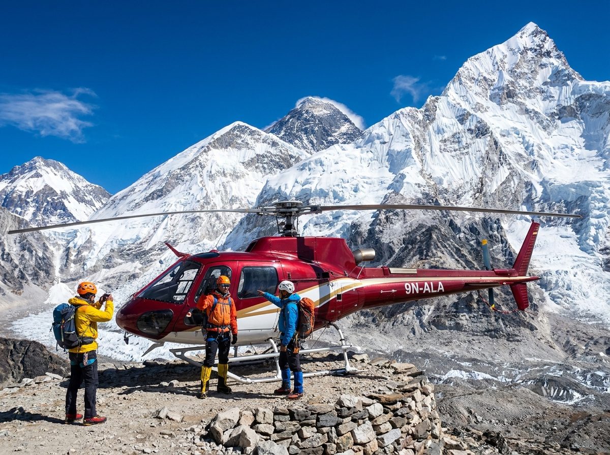 How Much Does an Everest Base Camp to Lukla Helicopter Cost in 2026? Complete Price and Booking Guide