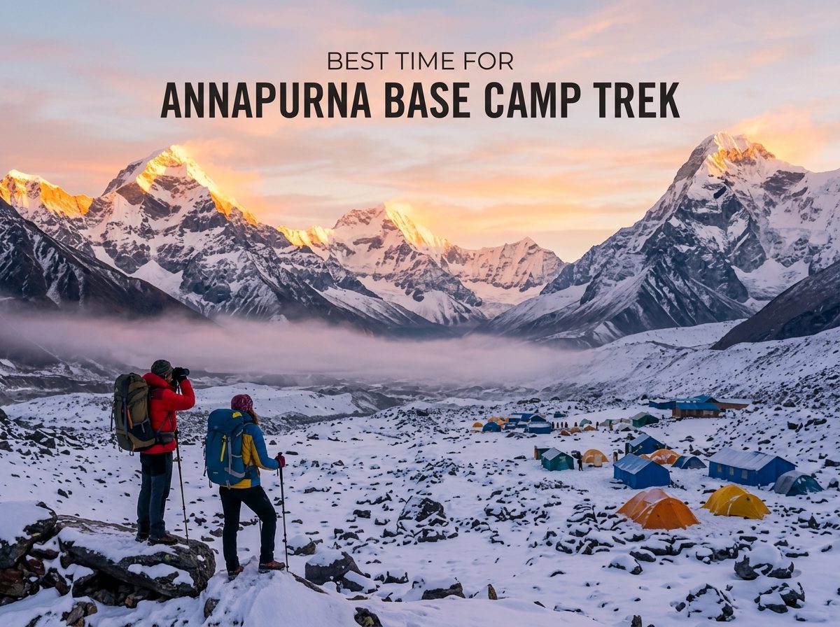 Beginner-friendly Annapurna Base Camp trekking trail in Nepal