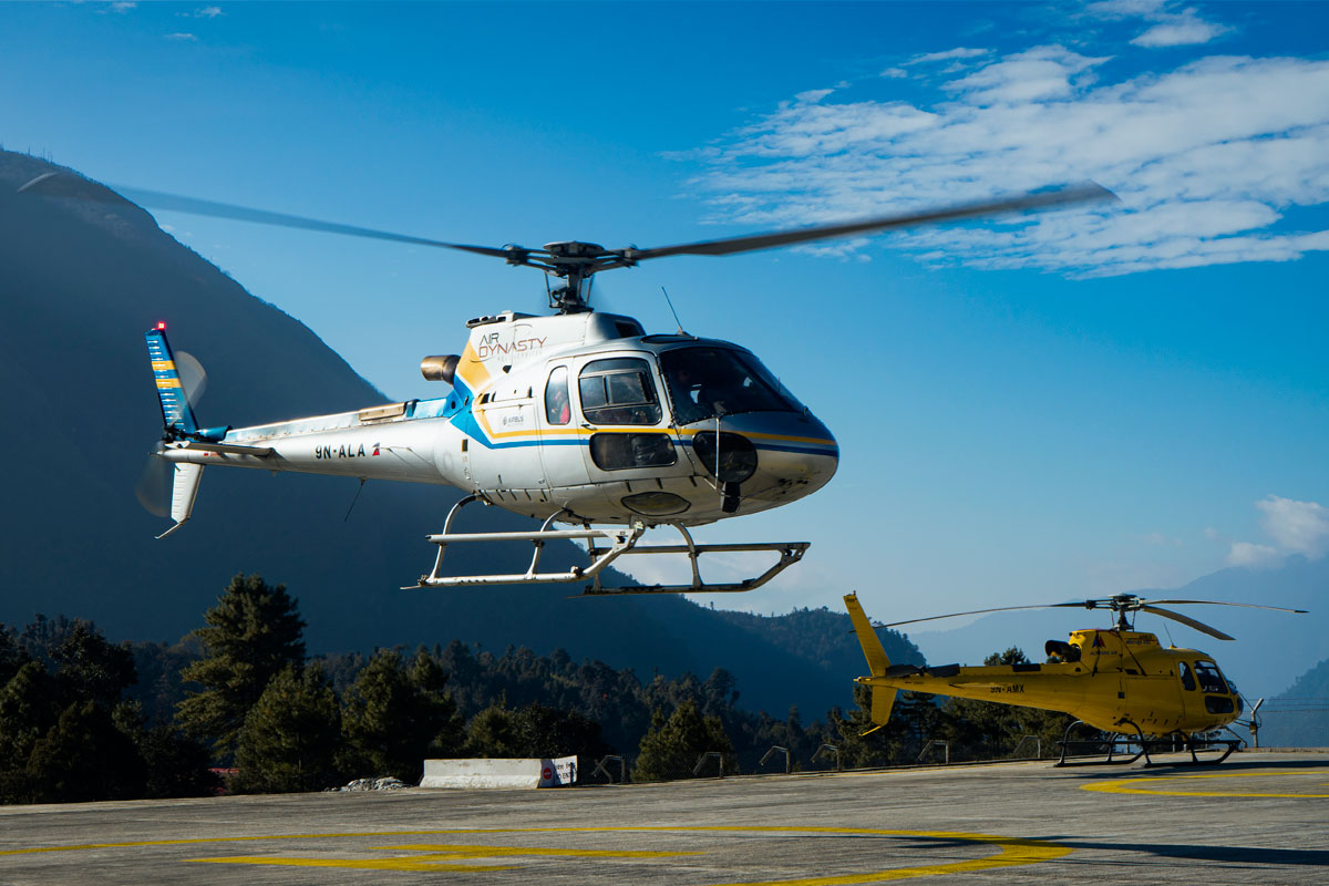 lukla helipad