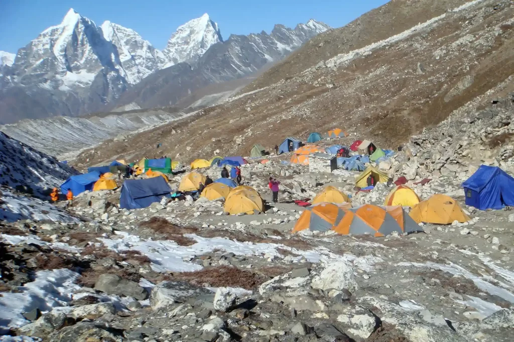 island peak base camp