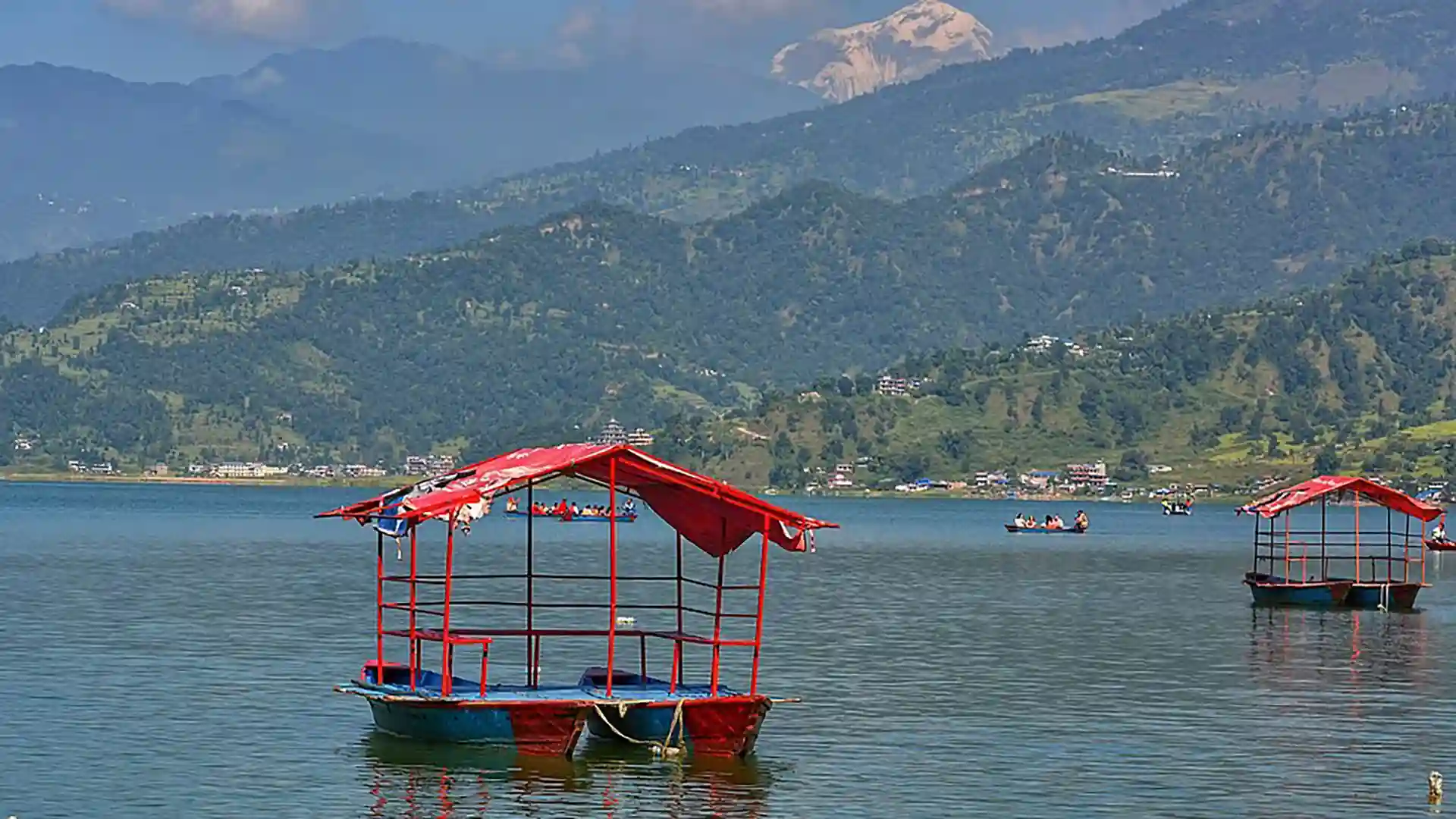 phokhara phewa lake boating