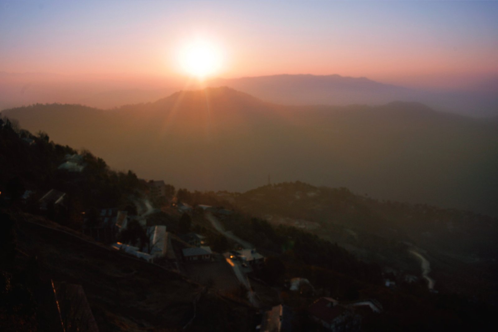 nagarkot sunrise tour scene