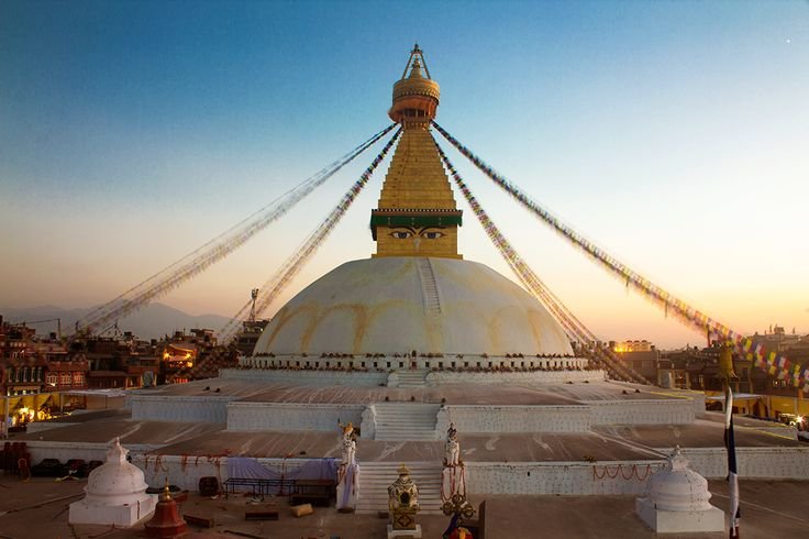 Bouddhanath Stupa during Kathmandu Heritage Tour